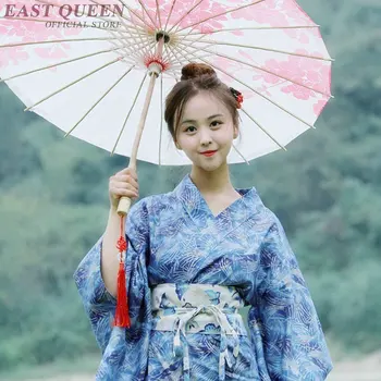 Plave tradicionalni japanski kimono Ženske юката seksi Donje japanska haljina odijelo kimona gejše Japanski japanski cosplay FF2150