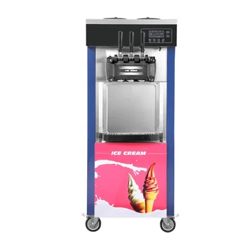 Podne stroj za izradu sladoleda, električna poslovni stroj za soft sladoled, BESPLATNA DOSTAVA na MORU