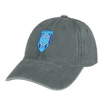 Pogodno za klubove (plava boja) Kauboj šešir, luksuzne marke plaža kape od Sunca za žene i muškarce