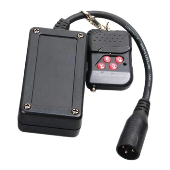 Prijenosni 3-Pin XLR Bežični Prijemnik za Daljinsko Upravljanje za Dimni prednjih svjetala Strojevi DJ Stage Controller Receptor Fogging 400W 900