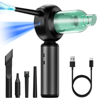 Prijenosni Bežični Električna Blower S Led pozadinskim Osvjetljenjem, Za PC, Laptop, Tipkovnice, Kamere, Čišćenje Kuće Automobila