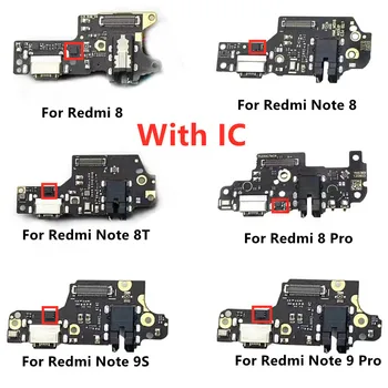 Priključak za punjenje priključne stanice USB Punjač S Mirophone MIC IC Fleksibilan Kabel Za Xiaomi Redmi 8 8A 9 9A note 8 8T 10 10T 9 9s pro 5G