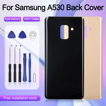 Prodaja na veliko za Samsung Galaxy A530 Stražnji poklopac prtljažnika A8 2018 Rezervni dijelovi za stražnjeg poklopca pretinca za baterije