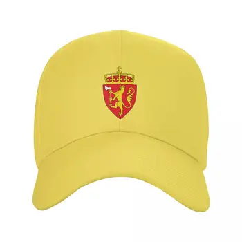 Proizveden na red bejzbol kapu s grbom Norveške za muškarce i žene, Prozračna sportsku kapu kamiondžija