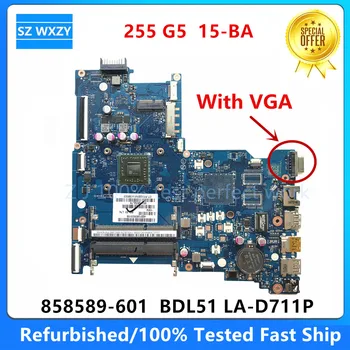 Punjeni Matična ploča za laptop HP 255 G5 15-BA sa procesorom AMD E2-7110 858589-601 858589-001 BDL51 LA-D711P MB Testiran na 100%
