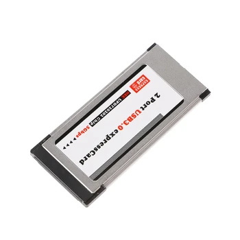R9JA PCI-E karticu PCI Express za 2 USB 3.0 porta 34 mm Expresscard Pretvarač Kartice Adapter