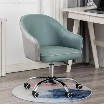Računalo stolica Home slobodno vrijeme i udobnost Studija Student make-up je Jednostavan jednostavan Luksuzni skandinavski sjedeći stil Тканевое sjedalo s okretanjem