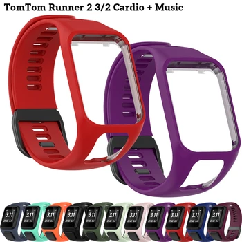 Remen za TomTom Runner 2 3, svjećica 3, GPS 3, Sportski uložak narukvica, silikon smart-pribor serija Tom 2 3, narukvica