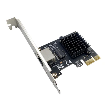 RTL8125BG Mrežna Kartica, Gigabit Ethernet PCI Express 100/1000/2500 Mbit/s 2,5 Gb/s RJ45 LAN PCIe Adapter je Pretvarač za Stolna RAČUNALA