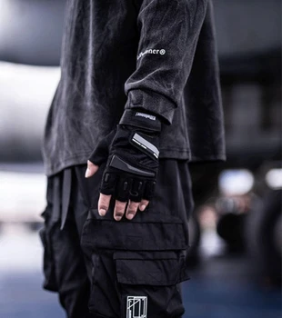 rukavice killwinner za ruke napola puna pribor za odjeću za prst ninjawear vanjske reflektirajuće elemente