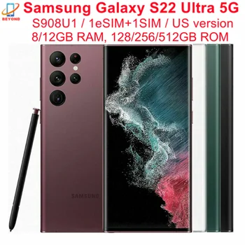 Samsung Galaxy S22 Ultra 5G S908U1 Originalni 6,8 