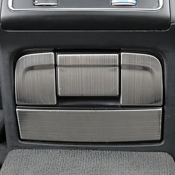 SBTMY za Audi A4L A5 Q5 2009-2016, 2 kom./compl., ukrasni okvir od nehrđajućeg čelika na izlazu iz stražnjeg klima uređaja