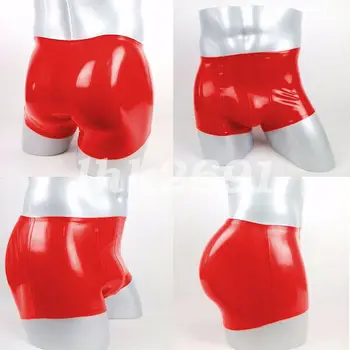Seksualno novi super muško donje rublje od lateksa, kratke hlače-boksači, topljenje 0,4 mm, veličina S-XXL