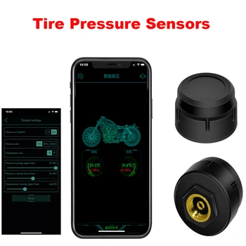 Senzor tlaka u gumama moto 5,0 TPMS Bluetooth kompatibilan sustav za nadzor tlaka u gumama za vanjski senzor vozila