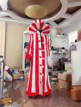 Serija atmosferskih božićnih i novogodišnjih blagdana klaunova visoke klase, običaj bar scenski kostim gogo za djevojčice