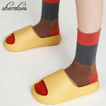 Shevalues, nove ženske modne papuče ljetne ulične gospodo plaža tobogan, нескользящие tobogan za kupaonica, kućni sandale ravnim cipelama