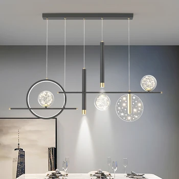Skandinavski home dekor Luster za blagovanje, viseće svjetiljke lustre, viseće svjetiljke stropne rasvjete, unutarnja rasvjeta