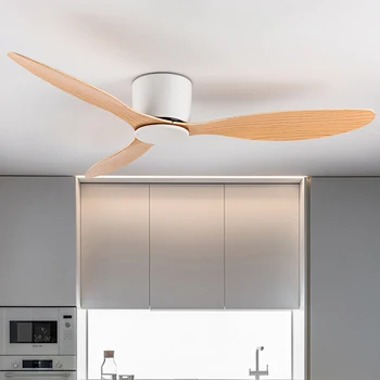 Skandinavski низкопольный moderan stropni ventilator Lampa DC LED Stropni ventilator sa daljinskim upravljačem Home jednostavan stropni ventilator