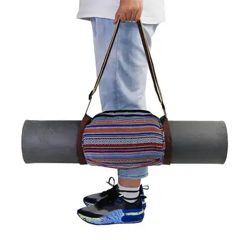 Sklopivi yoga mat Torba/Ruksak Podesiva Torba za Fitness Remen za nošenje Pilates Sportski Ruksak Laptop u boemskom stilu