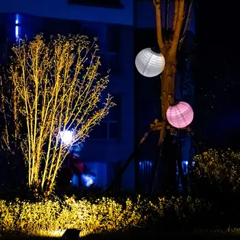 solarna svjetla 3pcs Vanjski атмосферостойкий viseći vrt tkanine svjetlo za ukras zurke u vrtu na otvorenom