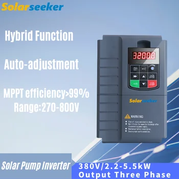 SP4/380V/2.2-5.5 kW /Kapacitet 3 faze/ Inverter Solarne pumpe, Motori izmjenične struje, Solarni pumpa VFDS, Solarni Hibridni VFDS Solarseeker