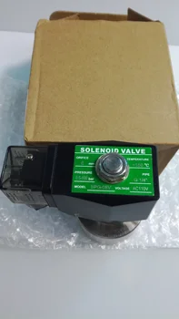 SS304 2-trčanje elektromagnetski ventil visokog pritiska 220 vac s rupom 6 mm normalno medija ventil od plemenitog čelika 0,5-100 bar 1/4 3/8 inča