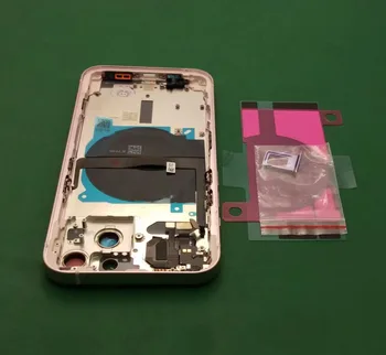 Stražnji Poklopac Kućišta Za iPhone 12 ProMax 12 mini Stražnji Poklopac pretinca za baterije Stražnje Staklo s Okvirom Vlage + ležište za SIM karticu + Bočni Ključne detalje + naljepnica