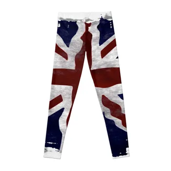 Tajice s патриотическим zastavom Union Jack, tajice sa zastavom velike Britanije, hlače za joge? Sportska odjeća, ženske tajice za teretanu