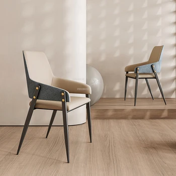 Talijanski pluća luksuzni blagovaona stolice, jednostavan Kućni stolica sa naslonom, moderna dizajna stolica, ugostiteljske stolice, Namještaj za blagovaonice