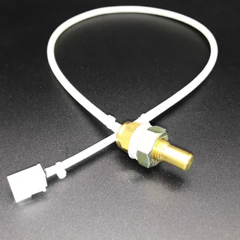 Temperaturni senzor PT100 Osjetnik temperature peći Bakar metalna sonda je otporna na visoke linija Kuglica pribor za peći
