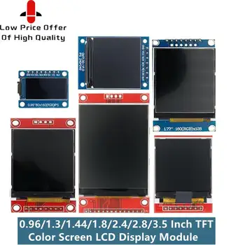 TFT zaslon 0.96/1.3/1.44/1.77/1.8/2.4/2.8 -inčni IPS 7P SPI HD 65K TFT zaslon u Boji LCD modul ST7735 Drive IC 80*160 za Arduino