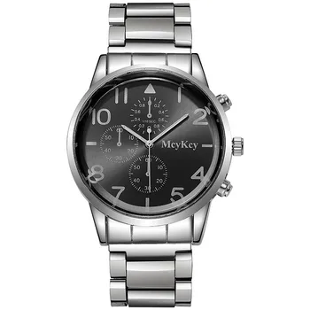 Trendi muški sat 2022 godine, luksuzni kvarcni ručni sat od nehrđajućeg čelika, kalendar, sjajni sat, gospodo poslovne svakodnevne sat