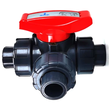 Troputni ventil, od plastičnog kuglasti ventil cijev za brzo povezivanje, povezivanje DN15 ID 20 MM, DN20, DN25, DN32, DN40, DN50