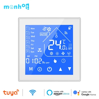 Tuya Smart Life WiFi Termostat Za grijanje vode/Plinski kotao Električni Tower Termostat Regulator Sobne temperature Alexa Google Home