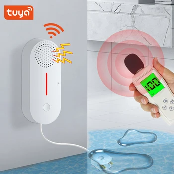 Tuya WiFi, Inteligentni senzor vode Detektor curenja vode Pametna kuća Sustav sigurnosti pri poplavi program Daljinski alarm Rad s Tuya