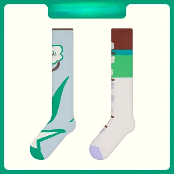 U jesen i zimi 2023 godine u novim dizajnerskim serije mint predstavlja ženske čarape do koljena 2 boje ugodne za kožu pamučne čarape