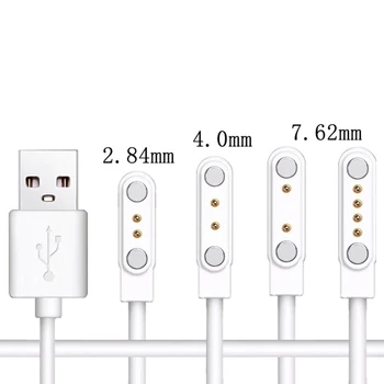 Udaljenost između 2 i 4 kontaktima 2,84 mm Novi kablovi USB punjač Univerzalni magnetni kabel za punjenje koji je kompatibilan sa smart satima