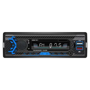 Univerzalni Auto radio 1 Din Bluetooth Авторадио Stereo 12 U MP3 Player-U crtica AUX/FM/USB/BT Podrška Traži auto Glasovni asistent