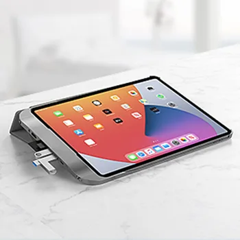 Univerzalni magnetni torbica-hub za iPad 12,9 cm 2018 / 2020 / 2021 Smart-torbica s priključnom stanicom Type c Hub za iPad