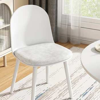 Uredski dizajn stolica za šminkanje, opuštanje kuhinjski stolac u skandinavskom stilu, Računalni moderan stol Sillas, Set namještaja za stolom