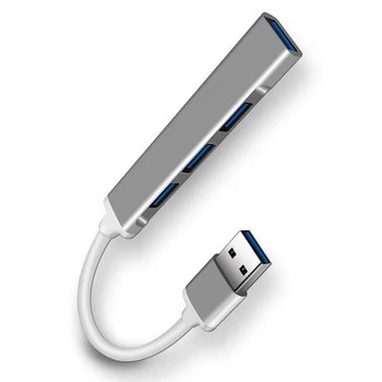 USB hub high-Speed 4 port USB 3.0 Hub-razdjelnik 5 Gbit/s za PC računala pribor Многопортовый hub 4 port USB 3,0 2,0