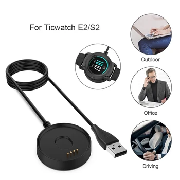 USB kabel za Punjenje Ticwatch Pro 3 GPS E2 E3 Punjač priključne stanice Za Ticwatch E3 Ultra GTH Bežični Magnetski Laptop Adapter