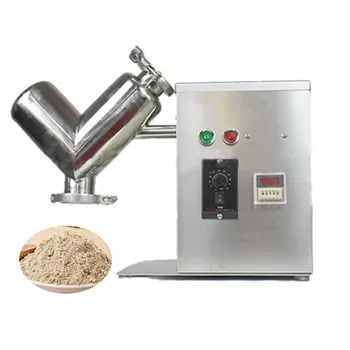 V-Oblika je vrlo učinkovit mikser, stroj za miješanje suhi prah za prehrambenu i kemijsku tvornicu 220/110 v 50 Hz, 60 Hz