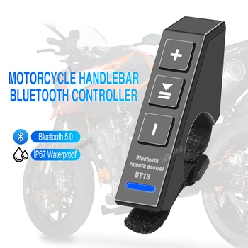 V5.0, Bežični tipka Bluetooth, daljinski upravljač, Vodootporan za smartphone, auto, Moto kacige, slušalice, slušalice za volan