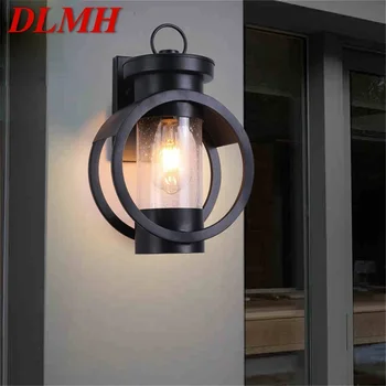 Vanjska zidna svjetiljka DLMH u retro stilu, bra, vodootporan klasična osnovna dekorativna lampa za trijem, balkona
