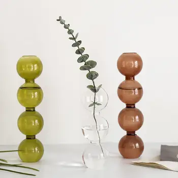Vaze za posude za biljke u skandinavskom stilu, lako сочетающаяся oblik bundeve, vaza za cvijeće od bundeve za tvrtke