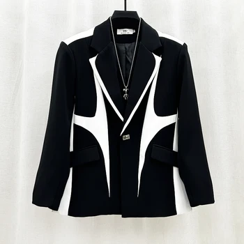yu036 Modne muške kapute i jakne 2023 za modnu pistu, luksuzni europski dizajn, muška žurka