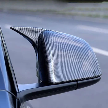 Za 2021 Tesla Model Y Automobilski poklopac retrovizora od karbonskih vlakana, роговая poklopac ogledala, izmjene eksterijera automobila, dekoracija
