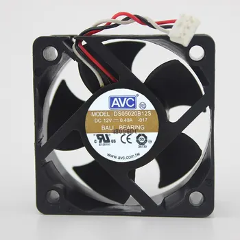 Za 5020 5 cm DS05020B12S 12V 0.40 A 2-žični ventilator s dvostrukim kašičica velike količine zraka