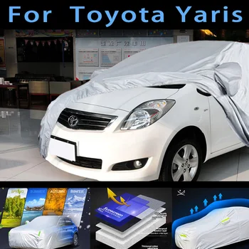 Za automobil Toyota Yaris zaštitna torbica, zaštita od sunca, kiše, UV zaštita, zaštita od prašine, zaštitna boja za auto